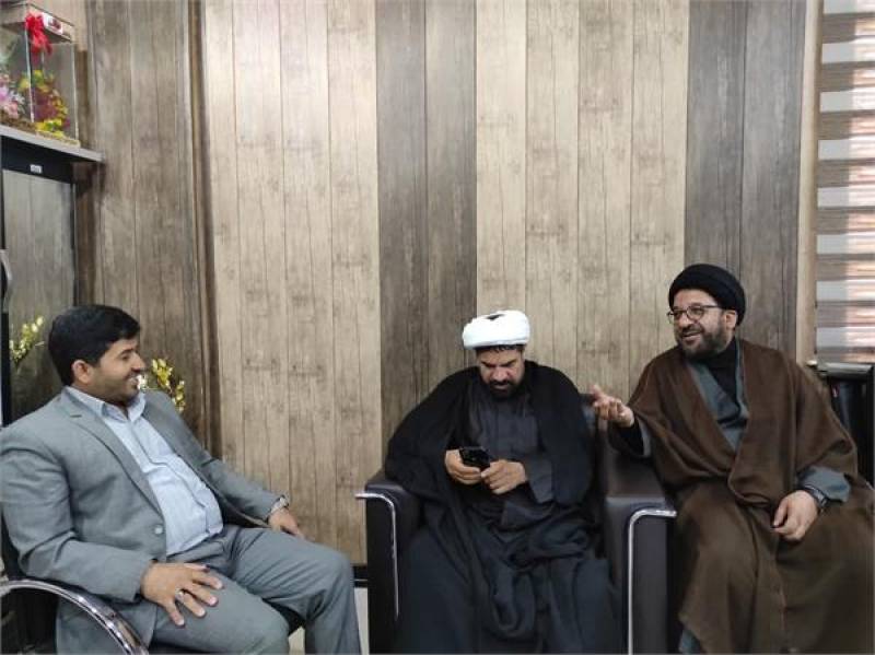 دیدار مدیرکل فرهنگ و ارشاد اسلامی جنوب کرمان با فرماندار فاریاب